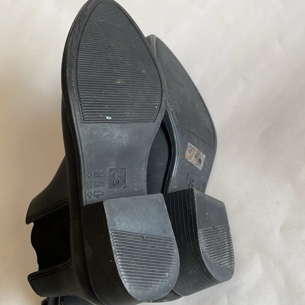 Jeffrey Campbell Havana Last Stormy Chelsea Rankle Rain Ankle Boots size 8